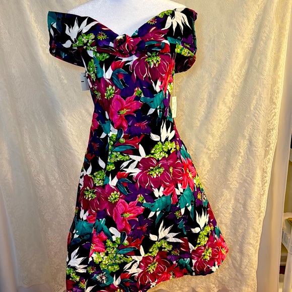 Sugar Dresses & Skirts - Vintage 80s Sugar Dress NWT (from Hills) Size 9
